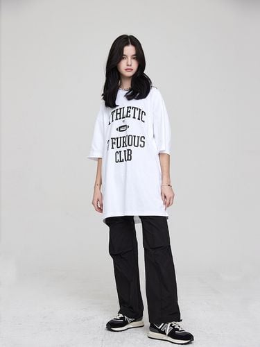 Athletic Oversized T-Shirt - White - MSKN2ND - Modalova