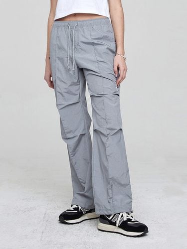 Pintuck Jogger Pants - Gray - MSKN2ND - Modalova