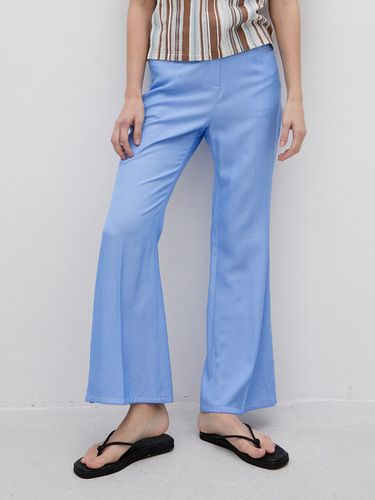 Tencel Banding Wide Pants - Et demain - Modalova