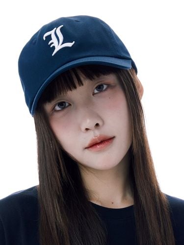 L Logo Ball Cap_Navy - LUOESPAC - Modalova