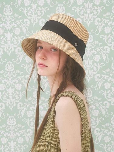 Classic Straw Bucket Hat_Natural - Brown Hat - Modalova