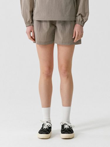 Ripstop Basic Shorts - Beige - GOALSTUDIO - Modalova