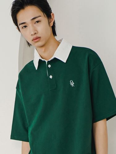 CAWK Logo Polo T-Shirt - Green - CAMELWORK - Modalova