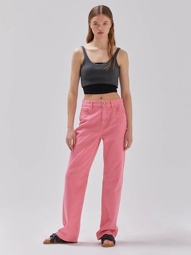 Dyed Denim Pants _Pink - RAIVE - Modalova