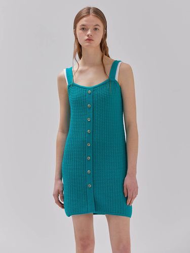 Knit Mini Dress _Green - RAIVE - Modalova