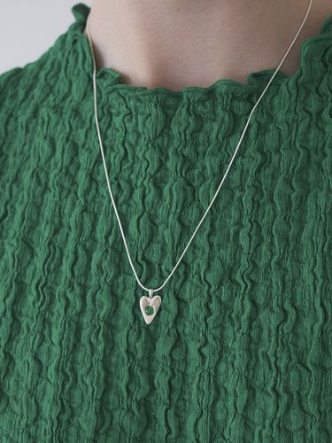 Heart Greenery Necklace 06 _ 2 Colors - STILL INSTANT - Modalova