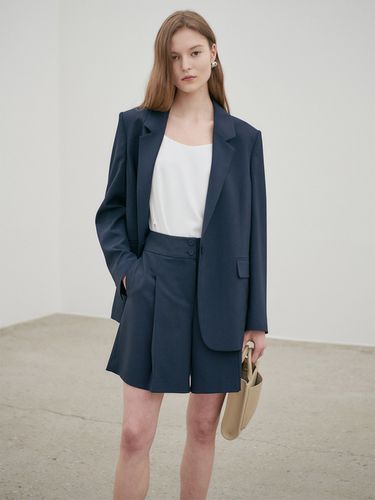 Summer Suit Jacket_Navy - NILBY P - Modalova