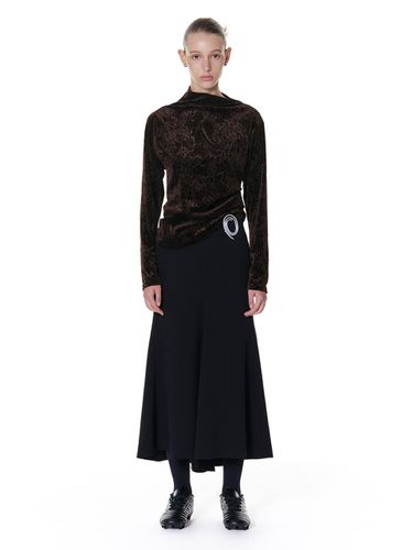 Vinus Gore Skirt _Black - YUNSE - Modalova