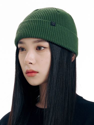 Comfort Cotton Beanie_Green - LUOESPAC - Modalova