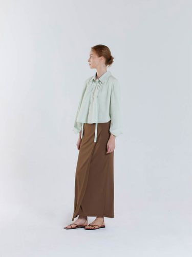 Cropped Flare Shirt KW3MB2150_31 - JOY GRYSON - Modalova