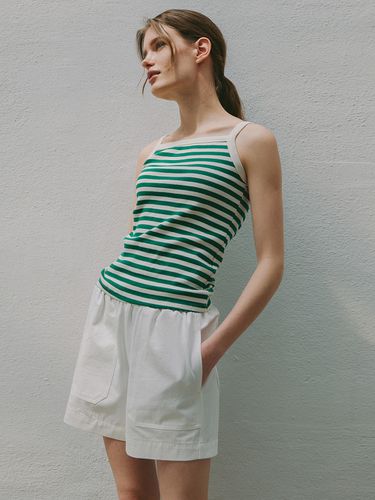 Signature Stripe Sleeveless _ Green - Laminez - Modalova