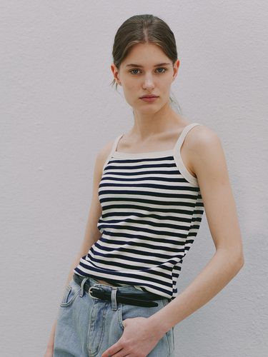 Signature Stripe Sleeveless _ Navy - Laminez - Modalova