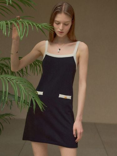 Resort Knit Dress _Black - Siyazu - Modalova