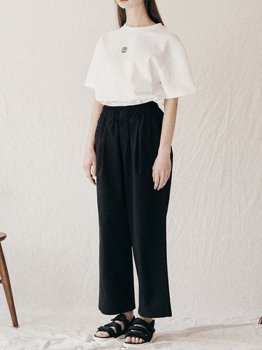 High Tension Wide Banding Pants_Black - FFEFF STUDIO - Modalova