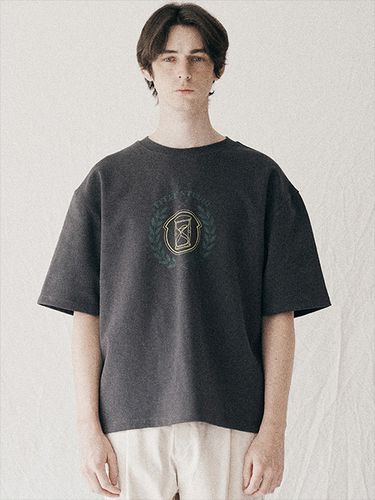 Bay Tree Symbol T-shirt_Charcoal - FFEFF STUDIO - Modalova