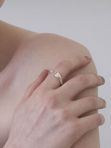 Heart Greenery - Ring 02_ Silver - STILL INSTANT - Modalova