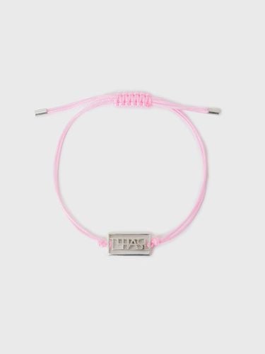 Silver Symbol Knotted Bracelet _ Pink - L’H.A.S - Modalova