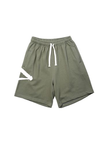 Graffiti Basic Shorts - Khaki - PLAYIAN - Modalova