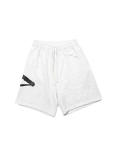 Graffiti Basic Shorts - Light Gray - PLAYIAN - Modalova