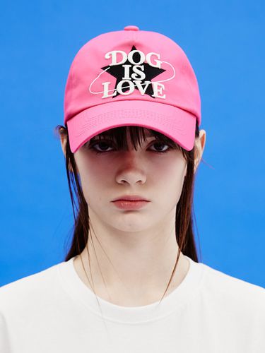 Dog Is Love Star Ball Cap_Pink - WAIKEI - Modalova