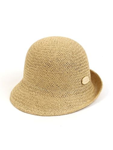 French Paper Cloche Hat_Beige - Universal chemistry - Modalova