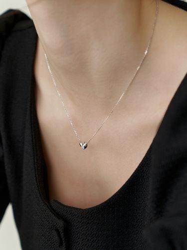 Adorable Cubic Heart Necklace - KINDABABY - Modalova