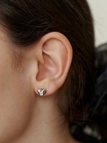 Adorable Cubic Heart Earring - KINDABABY - Modalova