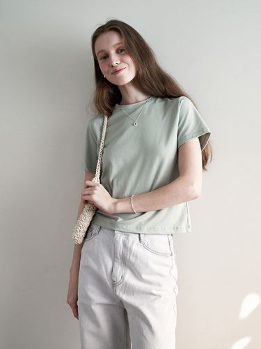 Soft Basic Short-sleeve T-shirt - LOEIL - Modalova