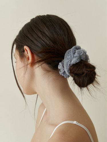 Lace Flower Pop Scrunchie_Indi Blue - KINDABABY - Modalova