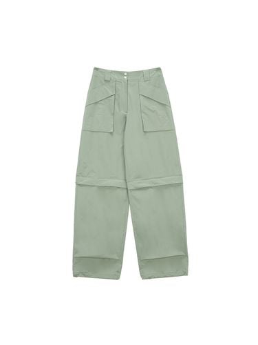 Knee Zip-Out Pocket Pants_Khaki - Matin Kim - Modalova