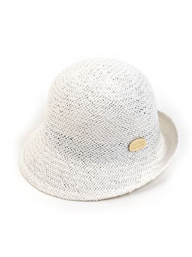 French Paper Cloche Hat_White - Universal chemistry - Modalova