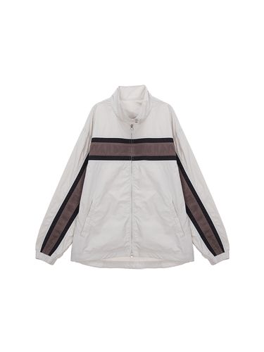 Mesh Mix Racing Jumper For Men_Light Beige - Matin Kim - Modalova