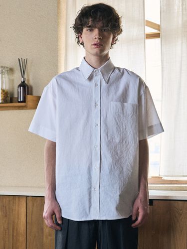 Linen Pocket 1/2 Shirt (White) - ease - Modalova