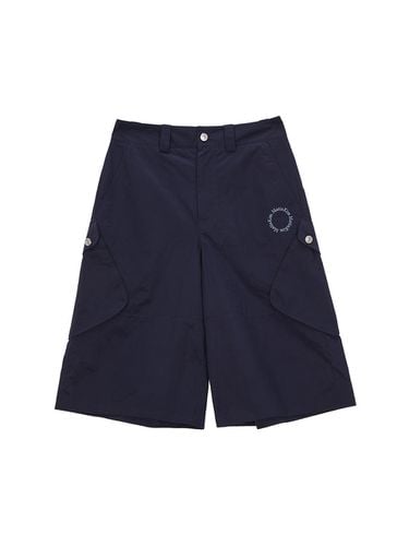 Cargo Bermuda Pants_Navy - Matin Kim - Modalova