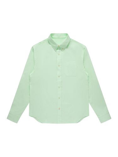 Oxford Button Down Shirts_Light Green - SOLEW - Modalova