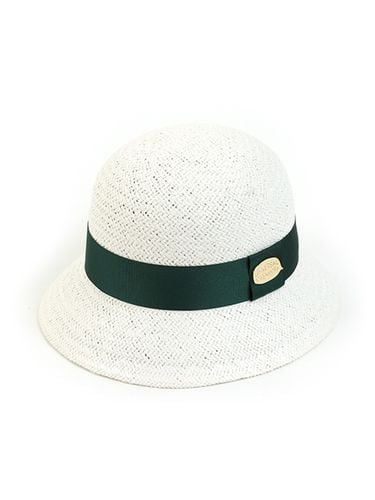 Green Line Summer Cloche Hat_White - Universal chemistry - Modalova