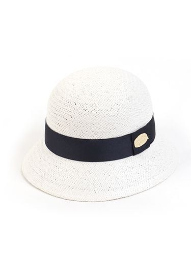 Navy Line Summer Cloche Hat_White - Universal chemistry - Modalova