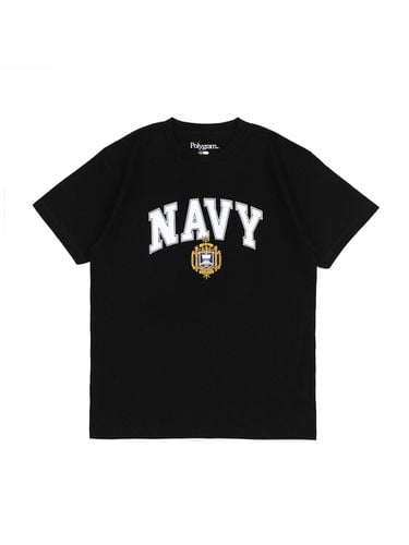 NAVAL ACADEMY T-Shirt - Black - POLYGRAM - Modalova