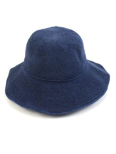 Ribbon Wire Raffia Hat_Blue - Universal chemistry - Modalova