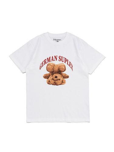 Suplex Bear T-Shirt - White - POLYGRAM - Modalova