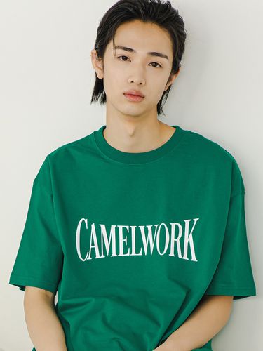 Big Logo Short Sleeve T-shirt - CAMELWORK - Modalova