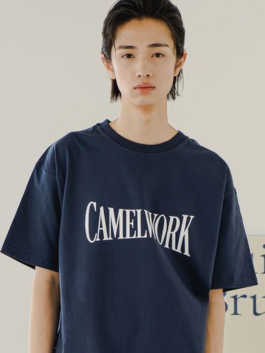 Big Logo Short Sleeve T-shirt - CAMELWORK - Modalova