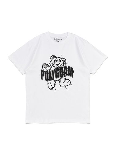 Wet Bear T-Shirt - White - POLYGRAM - Modalova