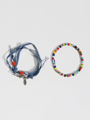 Set] Unisex Denim Bracelet - FANTASTIC PLANET - Modalova