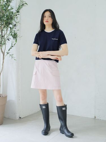 Pocket Mini Skirt_Pink - PAUL&ALICE - Modalova