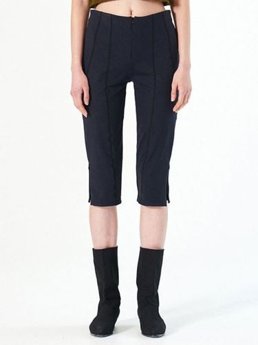 Stretchy Biker Shorts _ Black - DIAGONAL - Modalova