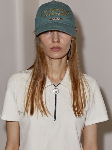 Coolest Farmer Ball Cap - Green - Enor - Modalova