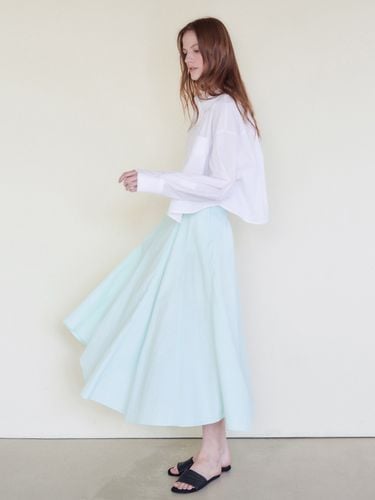 Flared Irregular Long Skirt - HACIE - Modalova