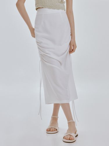 Smooth String Skirt_White - RE_L - Modalova