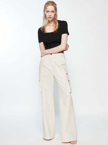 Waistband Pocket Pants - HAE BY HAEKIM - Modalova